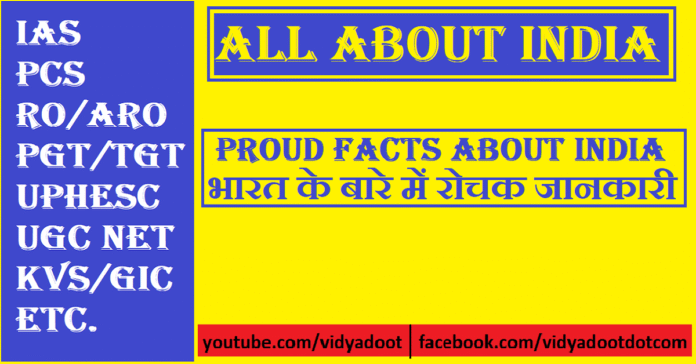 Proud Facts About India